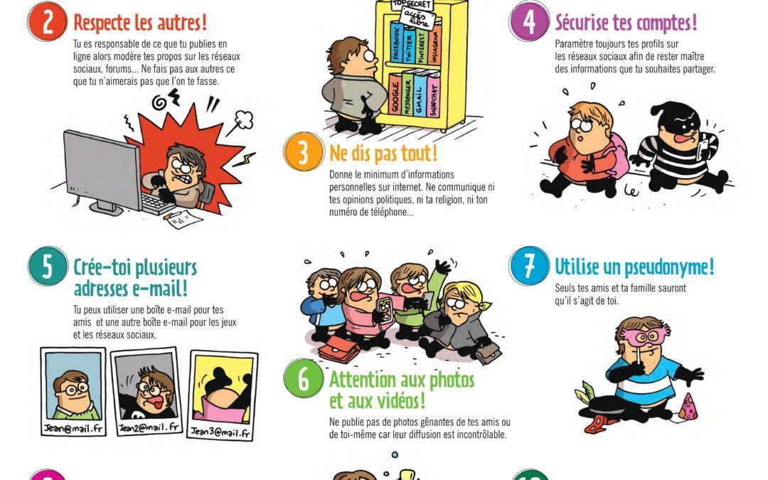 10 conseils de la CNIL pour rester net sur le Web