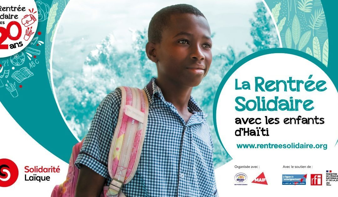 Rentrée solidaire avec l’association Solidarité laïque