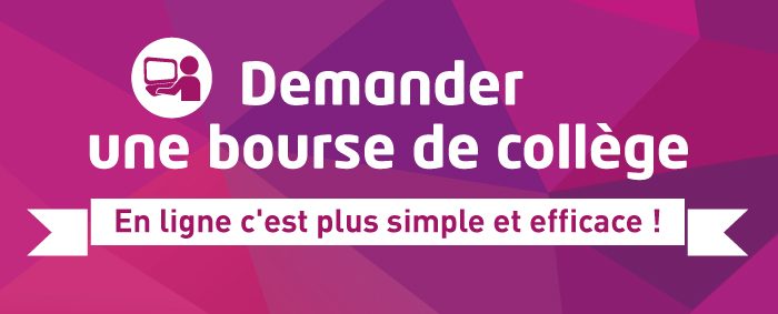 Bourse de collège 2023-2024