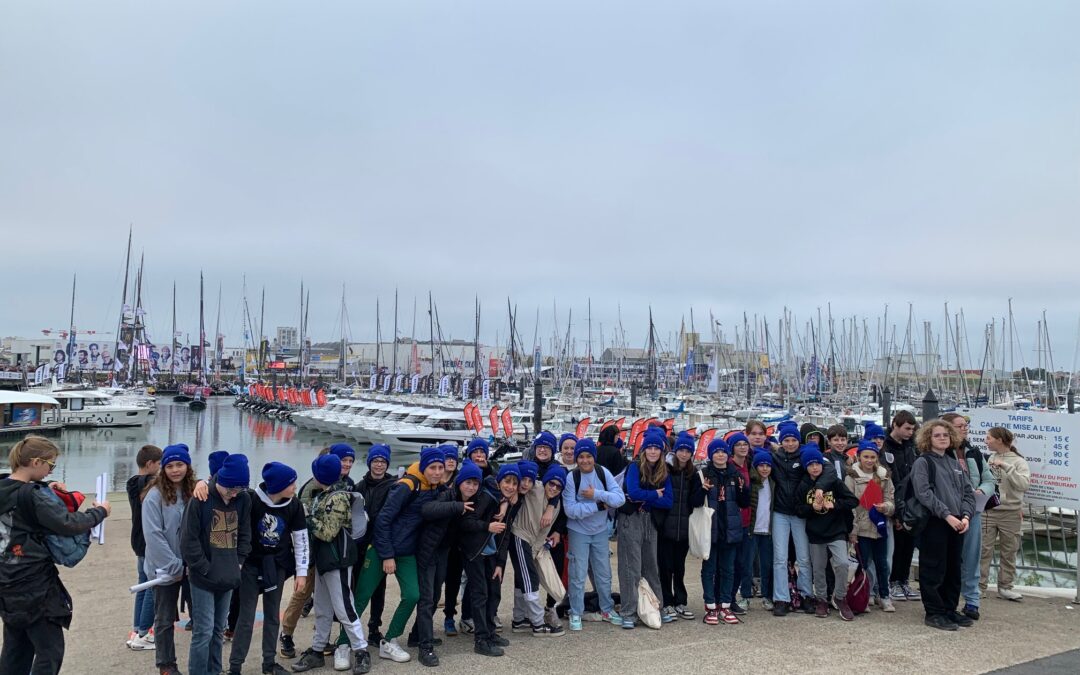 Sortie au village du Vendée Globe